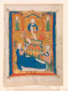Mary with the Reclining Child by German School